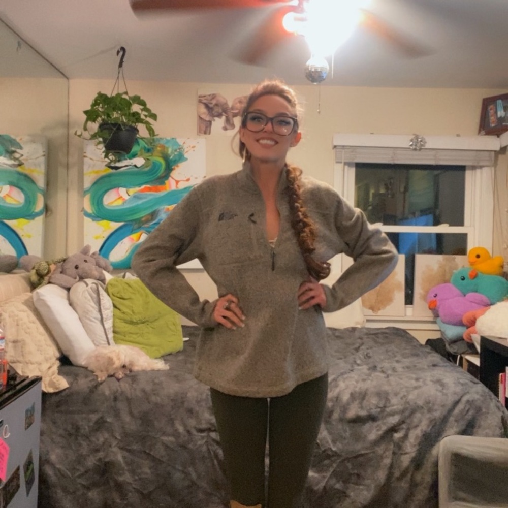 The North Face Tan Fleece Pullover - Picture 17 of 17